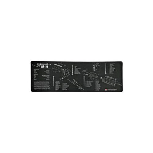 TekMat TEKR36AR10 AR-10 Cleaning Mat Black/White Rubber 36 Long AR-10 Parts Diagram