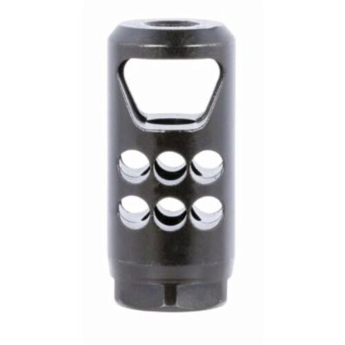 Ruger 90698 Hybrid Muzzle Brake  35 Caliber Black Matte Steel with 1/2-28 tpi Threads, 2.20 OAL & 1 Diameter