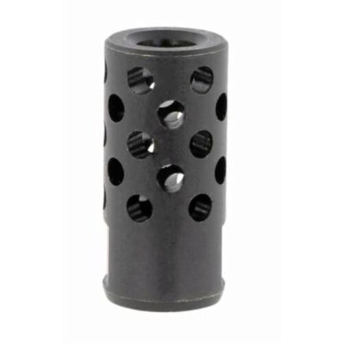 Ruger 90699 Radial Ported Muzzle Brake 35 Caliber Black Oxide Steel with 1/2-28 tpi Threads, 1.75 OAL & .8 Diameter