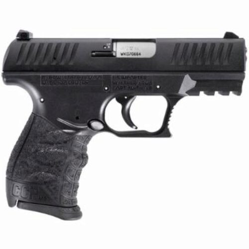 Walther Arms 5082500 CCP M2 380 ACP 8+1 3.54 Barrel, Black Finish Picatinny Rail Frame, Serrated Black Cerakote Steel Slide & Finger Grooved Polymer Grip