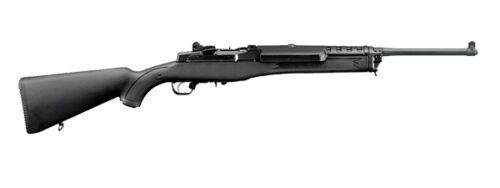 Ruger 5855 Mini-14 Ranch 5.56x45mm NATO 5+1 18.50 Barrel, Blued Alloy Steel, Black Synthetic Stock, Optics Ready