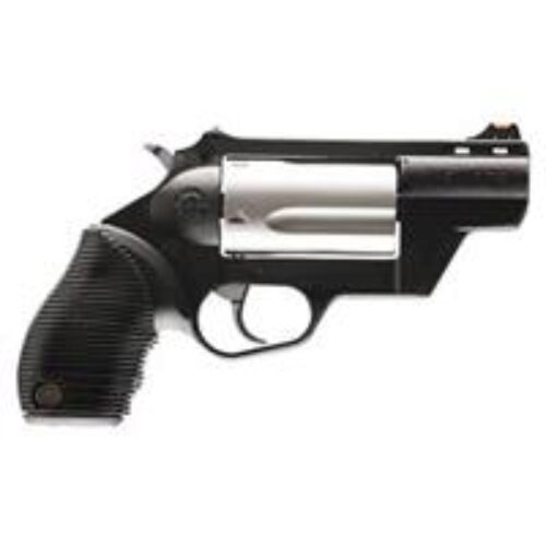 Taurus 2441029TCPLY Judge Public Defender 45 Colt (LC), 410 Gauge 5rd 2.50 Matte Stainless Cylinder Black Polymer Frame & Barrel Black Ribber Grip