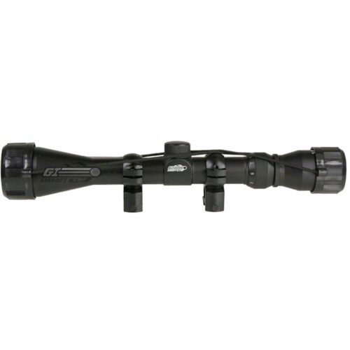 NcStar SFB3940G STR  Black Powder Coat 3-9x40mm 1 Tube P4 Sniper Reticle