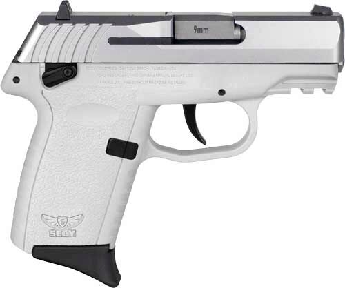 SCCY Industries CPX1TTWTG3 CPX-1 Gen3 9mm Luger 10+1 3.10 White Polymer w/Picatinny Rail Serrated SS Slide White Polymer Grip