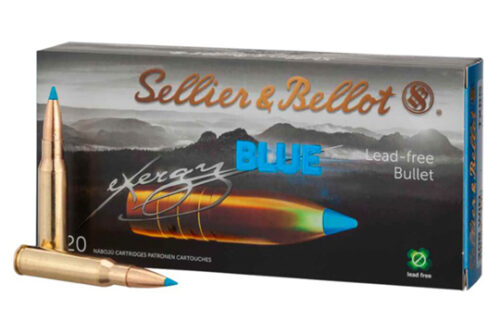 Sellier & Bellot SB308XB eXergy  308 Win 110 gr TAC-EX-Blue 20 Per Box/ 12 Cs