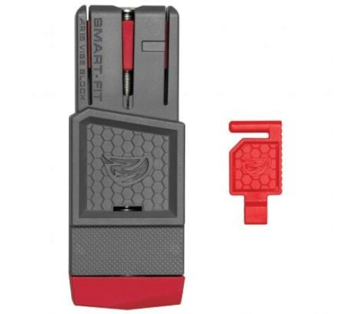 Real Avid AVAR15SFVB Smart-Fit Vise Block Gray/Red Polymer 223 Rem 5.56x45mm NATO Rifle AR-15