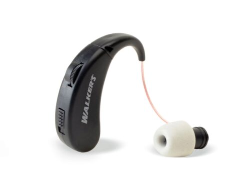 Walker's GWPRCHUE Ultra Ear BTE Hearing Enhancer 22 dB Behind the Ear Black Adult