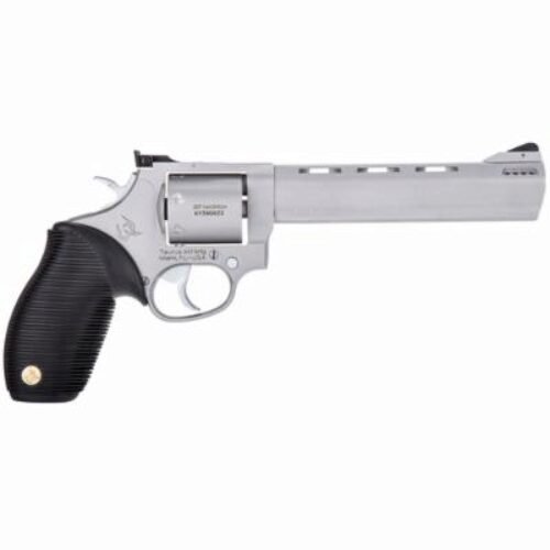 Taurus 2-692039 692  9mm Luger, 38 Special +P or 357 Mag Caliber with 3 Ported Barrel, 7rd Capacity Cylinder, Overall Matte Finish Stainless Steel & Black Ribber Grip Includes 2 Cylinders