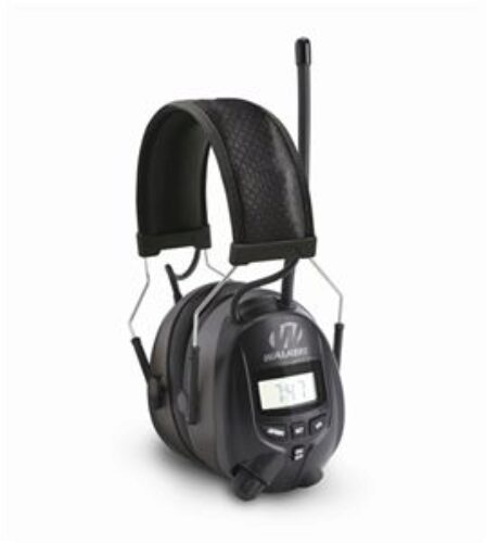 Walker's GWPRDOM AM/FM Digital Muff Polymer 25 dB Over the Head Black Walker's GWPRDOM AM/FM Digital Muff Polymer 25 dB Over the Head Black