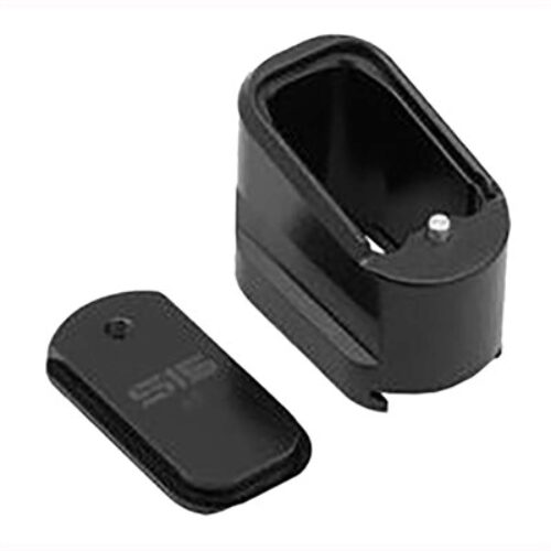 Shield Arms SAS15ME5BLK Magazine Extension  5rd Compatible w/ Shield Arms S15 Magazine, Black Anodized Aluminum