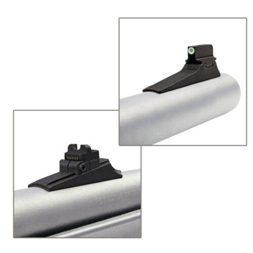 TruGlo TG13RM1PB TFX Pro Sights For Remington Shotguns  Black |  Green Tritium Fiber Optic  White Outline Front Sight Black Rear Sight