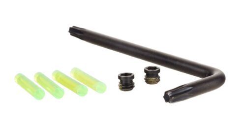 Trijicon AC50011 DI Night Sight Standard Replacement Kit Green Fiber & Black Retainer