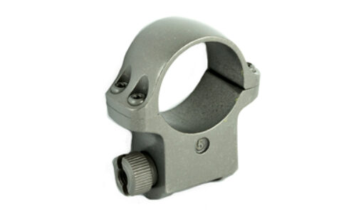 Ruger 90295 5KTG Scope Ring For Rifle M77 Hawkeye African High 1 Tube Target Gray Stainless Steel