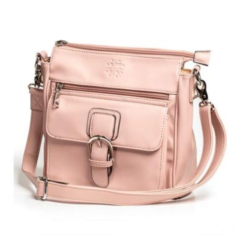 TacticaTTPRGB006PKDesignerConcealCarryPurseBlushPinkShoulderAmbid