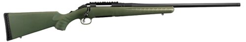Ruger 6945 American Predator 22-250 Rem 4+1 22 Threaded Barrel, Matte Black Alloy Steel,  Moss Green Synthetic Stock, Flush Fit Magazine, Optics Ready