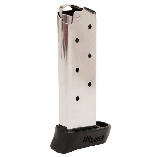 Sig Sauer MAG2383807X P238  7rd 380 ACP Extended For Sig P238 Natural Steel