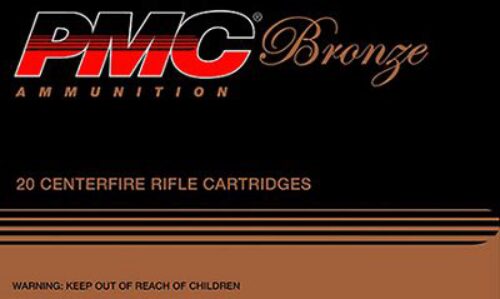 PMC 308B Bronze Target 308 Win 147 gr Full Metal Jacket Boat-Tail (FMJBT) 20 Per Box/ 25 Cs