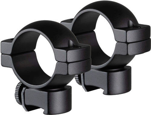 TruGlo TG-TG8961B3 Scope Ring Set Lightweight Quad .22 Airgun/Rimfire Medium 1 Tube Matte Black Aluminum