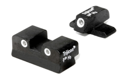 Trijicon 600448 Bright & Tough Night Sights- for Sig Sauer #8 Front/ #8 Rear  Black | Green Tritium White Outline Front Sight Green Tritium White Outline Rear Sight Trijicon 600448 Bright & Tough Night Sights- for Sig Sauer #8 Front/ #8 Rear  Black | Green Tritium White Outline Front Sight Green Tritium White Outline Rear Sight