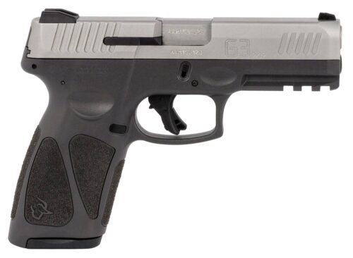 Taurus 1-G3B949G G3  9mm Luger Caliber with 4 Barrel, 15+1 or 17+1 Capacity, Gray Finish Picatinny Rail Frame, Serrated Matte Stainless Steel Slide & Polymer Grip Includes 2 Mags