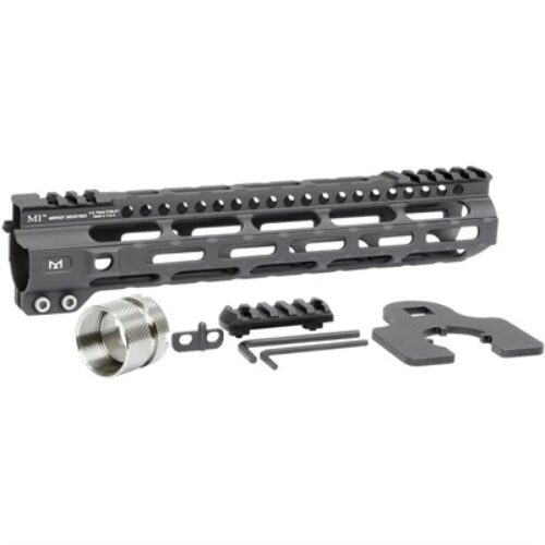 Midwest Industries MIULW105 Ultralight  AR-15 Black Hardcoat Anodized Aluminum/Polymer 10.50 Picatinny/M-LOK