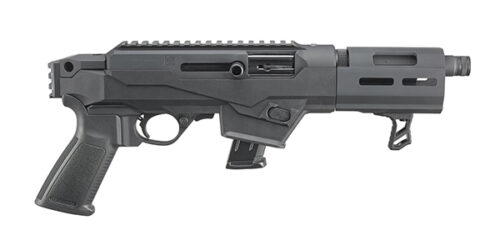 Ruger 29101 PC Charger  9mm Luger 6.50 Threaded Barrel 10+1, Black Hard Coat Anodized  Finish, Glass-Filled Polymer Chassis, Takedown Stock, 7075-T6 Aluminum Picatinny Rail, Optics Ready