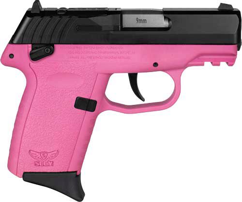 SCCY Industries CPX1CBPKRDRG3 CPX-1 Gen3 RDR 9mm Luger 10+1 3.10 Pink Polymer w/ Picatinny Rail Serrated Black Nitride SS Slide Pink Polymer Grip