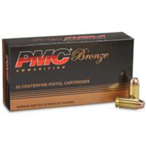 PMC 40B Bronze Target 40 S&W 165 gr Jacketed Hollow Point (JHP) 50 Per Box/ 20 Cs