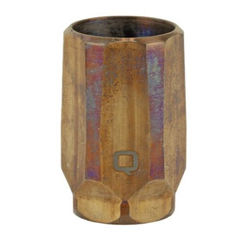 Q LLC WHISTLETIP Whistle Tip Blast Mitigation Device QD, Copper, 1.85 L, 1.16 D, for Cherry Bomb Brake