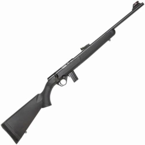Mossberg 38230 802 Plinkster  Bolt Action 22 LR Caliber with 10+1 Capacity, 18 Barrel, Blued Metal Finish & Black Synthetic Stock, Right Hand (Full Size)