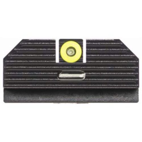 Night Fision GLK001010YGXG Official Costa Ludus Night Sights  Black | Green Tritium Yellow Ring Front Sight Green Tritium Bar Black Rear Sight