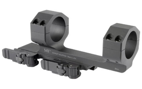 Midwest Industries MIQD30SM 30mm QD Scope Mount/Ring Combo Black Hardcoat Anodized