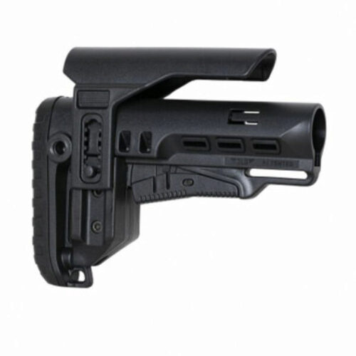 NcStar VG087052 Tactical PCP52 Mil-Spec Stock Black Synthetic Collapsible with Adjustable Cheekpiece