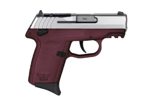 SCCY Industries CPX1TTCRRDRG3 CPX-1 Gen3 RDR 9mm Luger 10+1 3.10 Crimson Red Polymer w/Picatinny Rail Serrated SS Slide Crimson Red Polymer Grip