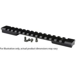 Warne 7664M Mountain Tech Tactical Rail Black Anodized Aluminum Fits Savage 110 HS Precision/New 110 Picatinny/Weaver Mount Short Action