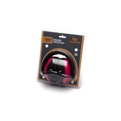 Pyramex VGPM8010PC Venture Gear V80 Muff Foam 26 dB 32 dB Over the Head Orange Pink/Black Adult 1 Pair
