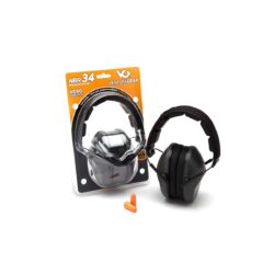 Pyramex VGPM9010C Venture Gear VG90 Muff 22 dB Over the Head Gray/Black Adult 1 Pair