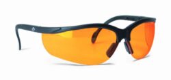 Walker's GWPAMBLSG Sport Glasses  Adult Amber Lens Polycarbonate Black Frame