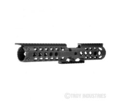 Troy Ind SRAIDLTCXBT00 Delta CX Rail  12 Aluminum Black for AR-15