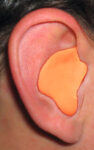 RADIANS CUSTOM MOLDED EARPLUGS ORANGE