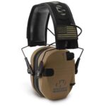 Walker's GWPRSEMPATBB Razor Patriot Polymer 23 dB Over the Head Battle Brown/Black Adult