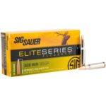 Sig Sauer E308AB16520 Elite Hunting  308 Win 165 gr 2840 fps Nosler AccuBond 20 Bx/10 Cs