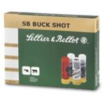 Sellier & Bellot SB12BSD Hunting  12 Gauge 2.75 27 Pellets 1 1/4 oz 1181 fps 4 Buck Shot 10 Bx/25 Cs
