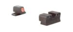 Trijicon 600866 HD XR Night Sights- for SIg Sauer #8 Front/#8 Rear  Black | Green Tritium Orange Outline Front Sight Green Tritium Black Outline Rear Sight Trijicon 600866 HD XR Night Sights- for SIg Sauer #8 Front/#8 Rear  Black | Green Tritium Orange Outline Front Sight Green Tritium Black Outline Rear Sight