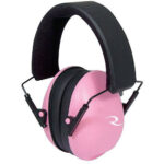 Radians LS0800CS Lowset Passive Muff 21 dB Over the Head Pink/Black Women 1 Pair