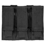 NcStar CVP3P2932B Triple Mag Pouch  Black Nylon