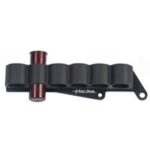 TacStar 1081212 Slimline Sideaddle Black Polymer w/Aluminum Mounting Plate for Mossberg 930 12 Gauge