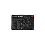 TekMat TEKR17HKVP9SK HK VP9SK Cleaning Mat Black/White Rubber 17 Long HK VP9SK Parts Diagram