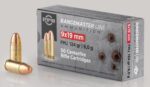 PPU PPRM9M Rangemaster  9mm Luger 124 gr Full Metal Jacket (FMJ) 1000 Per Box/
