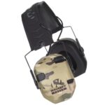 Walker's GWPRSEMMCC Razor Slim Electronic Muff Polymer 23 dB Over the Head MultiCam/Black Adult